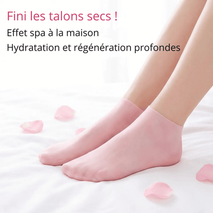 Reviva SiliSocks™ —Talons réparés en 7 jours, sandales assumées cet été.